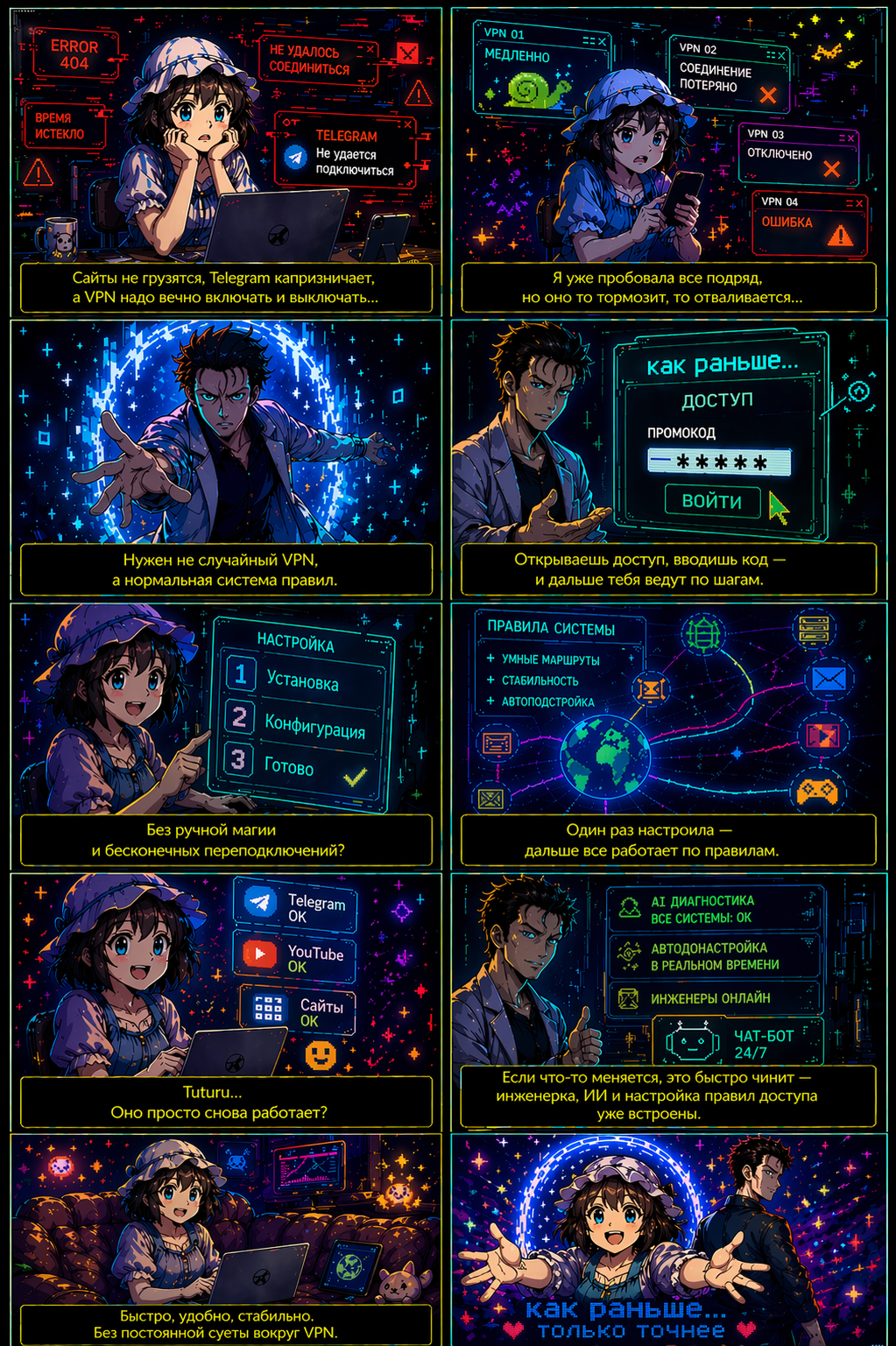 Комикс про решение как раньше